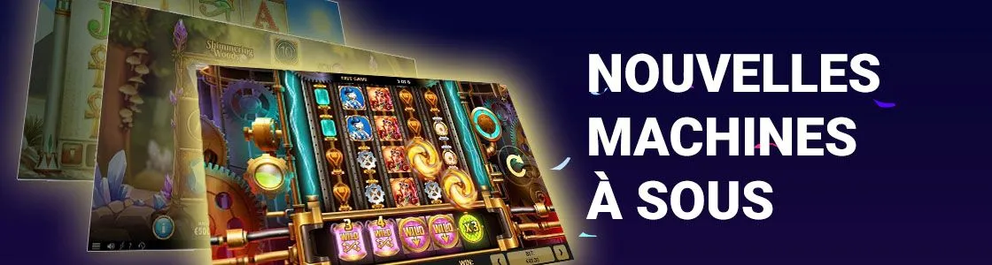Nouvelles machines &agrave; sous de casino en ligne Canada