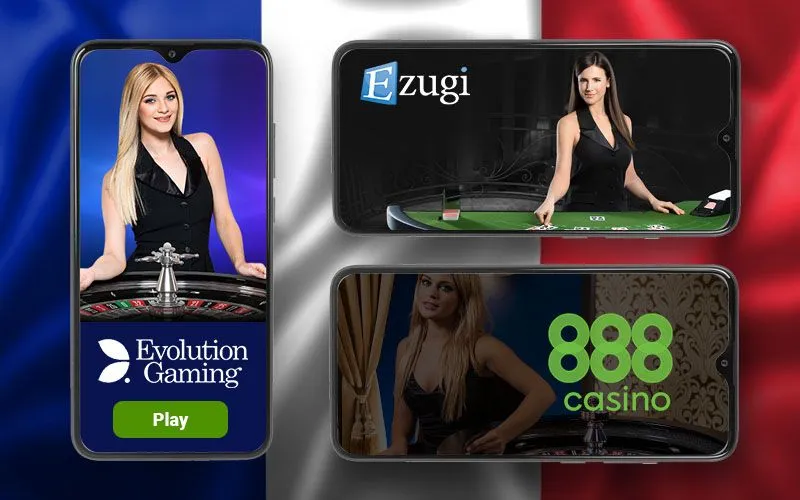 Jeux de casino en ligne mobiles avec croupier en direct