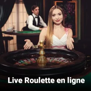 Roulette avec croupier en direct en ligne Canada