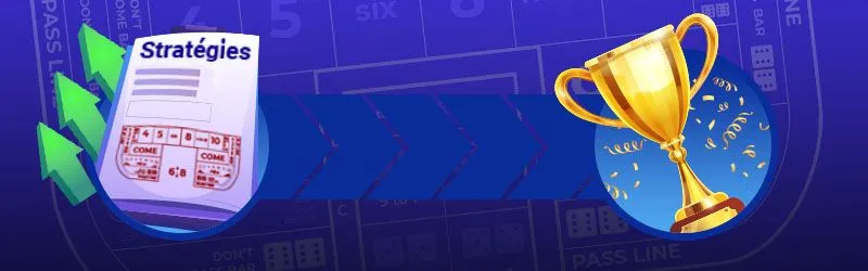 Strat&eacute;gies de craps en ligne