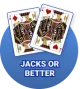 Jacks or better video poker