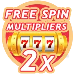 free spins multiplier