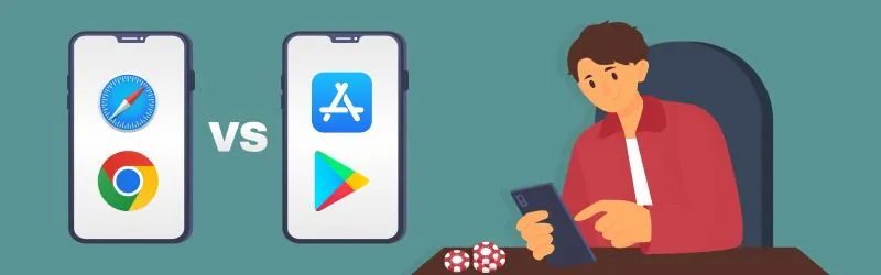 Application mobile vs navigateur Web