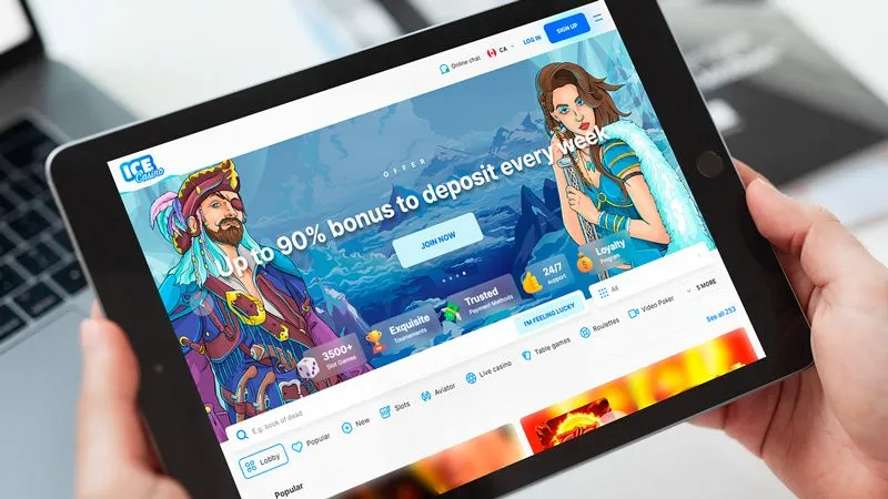 Ice casino for iPad