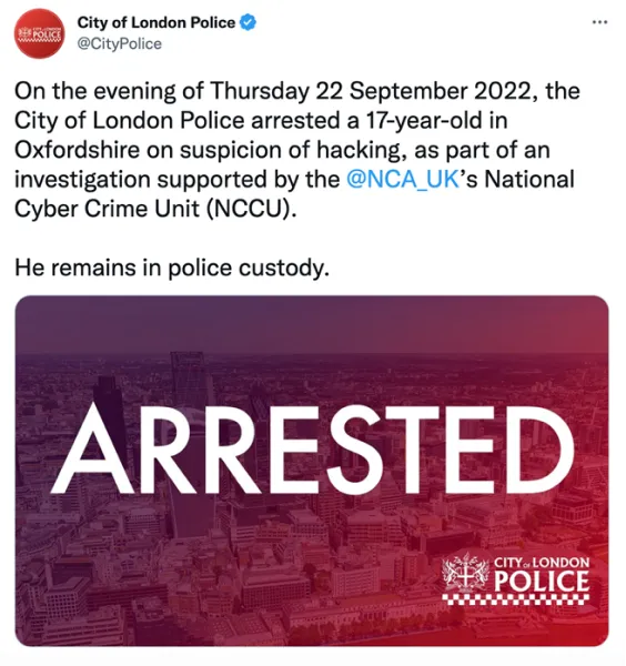 The City of London police
