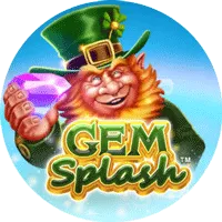 Gem Splash slot machine - logo