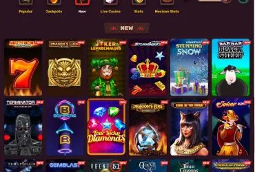 5Gringos Casinos - games page | 500-casino.org
