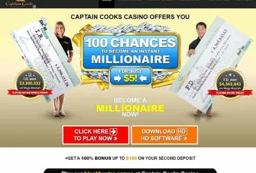 Captain Cooks Casino - lobby