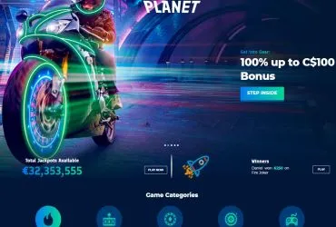 Casino Planet - lobby