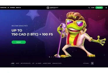 Kosmonaut casino - main page