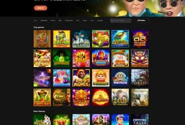LevelUp Casino - main page