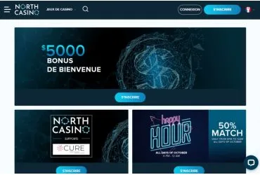 North Casino - bonus et promotions