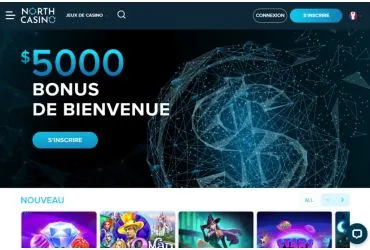 North Casino - page daccueil