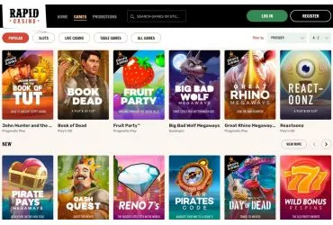Rapid Casino - games