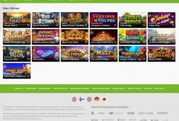 UberLucky - List of games