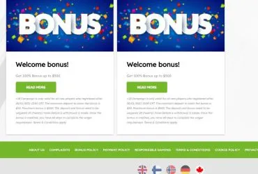 UberLucky - List of promotions