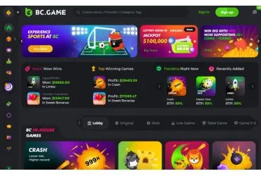 BC.Game - main page
