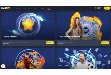Bettilt Casino – main page.