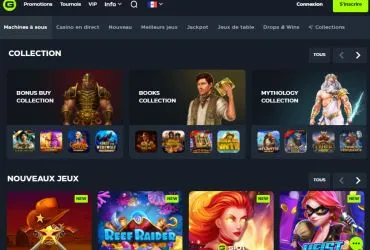 GSlot casino - Jeux