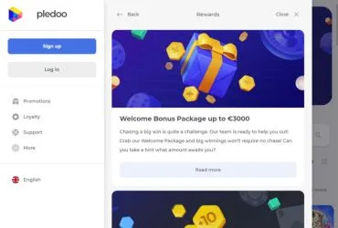 Pledoo Casino - promotions