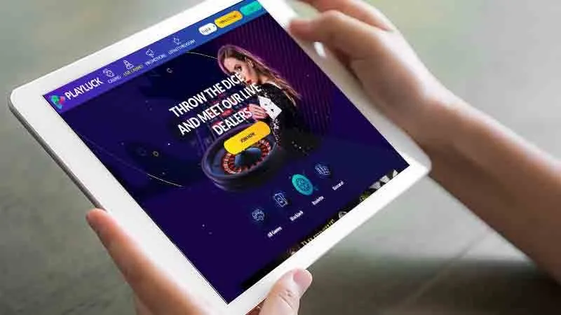 Playluck casino for iPad