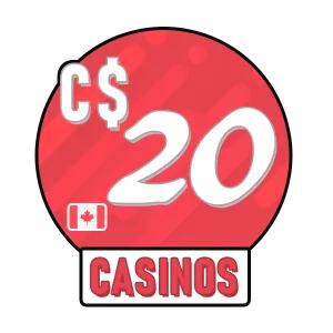 C$20 minimum deposit