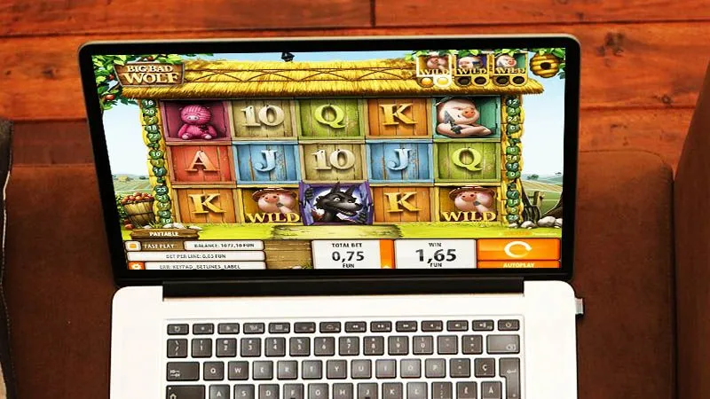 Big bad wolf slot machine
