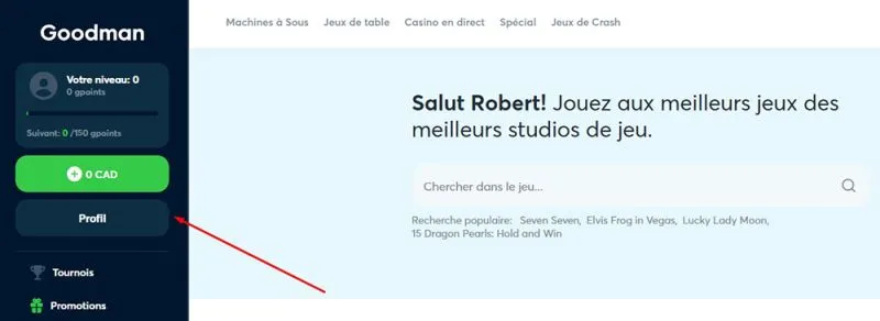 D&eacute;p&ocirc;t avec bitcoin &eacute;tape 5