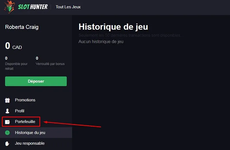 Retrait avec Maestro Étape 3