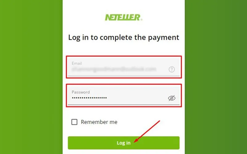 Neteller account