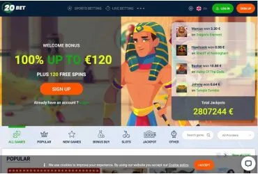 20bet – main page