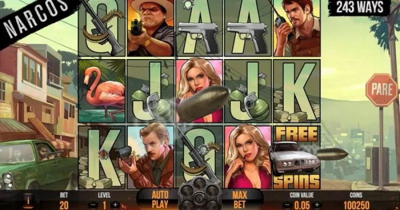 Play in Machine à sous Narcos de NetEnt for free now