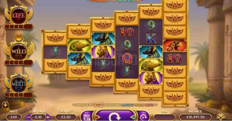 Play in Valley of the Gods 2 Slot Online from Yggdrasil for free now