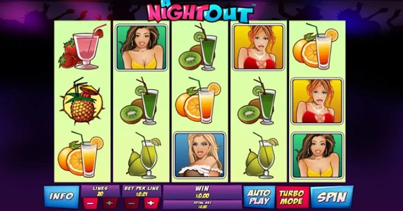 Play in A Night Out Slot Online From PlayTech for free now