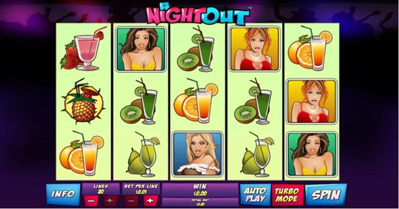 Play in Machine à sous A Night Out de Playtech for free now