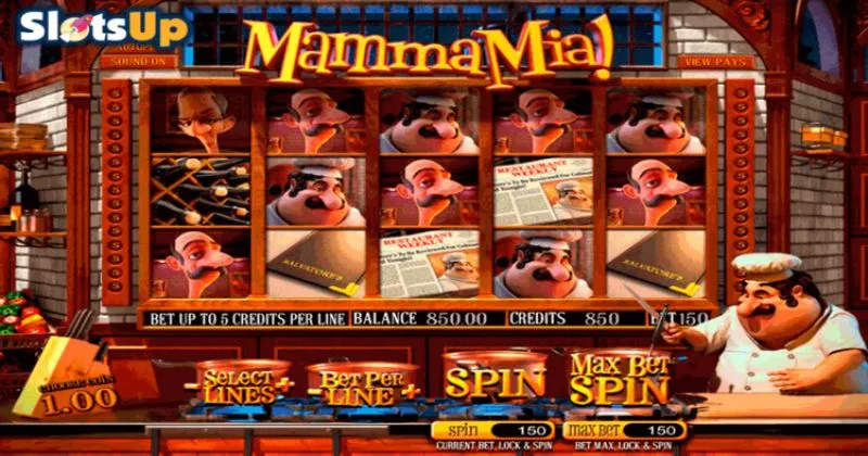 Play in Mamma Mia Slot Online from Betsoft for free now