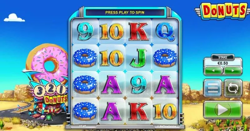 Play in Donuts Slot Online from Big Time Gaming for free now