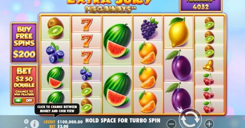 Play in Extra Juicy Megaways Slot Online from Pragmatic Play for free now