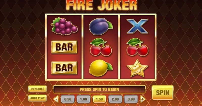 Play in Fire Joker Slot Online From Play'n Go for free now