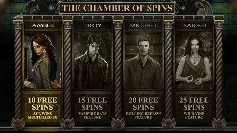 Immortal Romance slot Free Spins