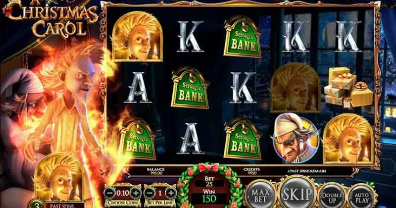 Play in A Christmas Carol Slot Online from BetSoft for free now