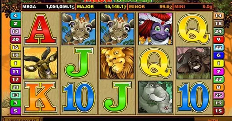 Play in Mega Moolah by Games Global for free now