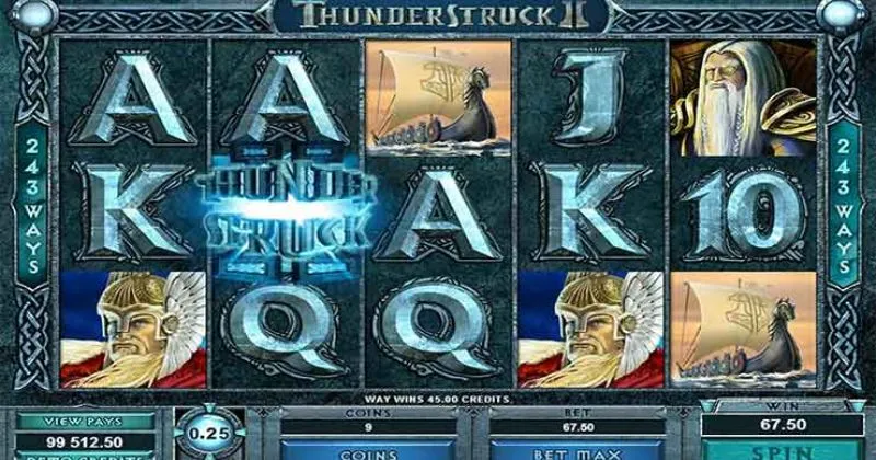 Play in Thunderstruck 2 by Games Global for free now