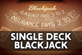 Single Deck Blackjack