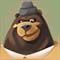 Bear in Small Hat