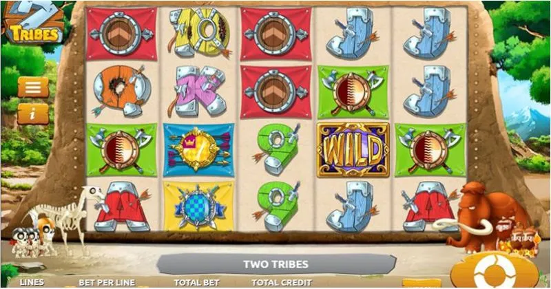Play in Machine à sous 2 Tribes de The Games Company for free now